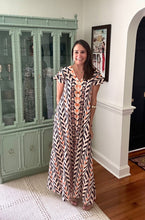Load image into Gallery viewer, Tribal Printed Maxi Dress
