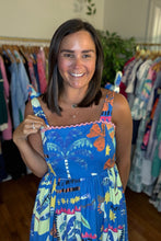 Load image into Gallery viewer, Retro Tropical Maxi Dress