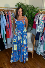 Load image into Gallery viewer, Retro Tropical Maxi Dress