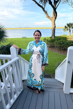 Load image into Gallery viewer, Printed Caftan Maxi Dress