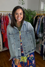 Load image into Gallery viewer, Oversized Denim Jacket