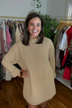 Load image into Gallery viewer, Mocha Sweater Dress