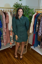 Load image into Gallery viewer, Pleated Fitted Mini Dress