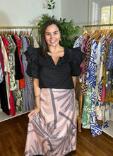 Load image into Gallery viewer, Fringe Palm Ankle Skirt