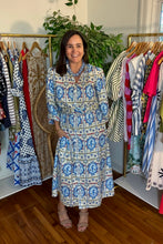 Load image into Gallery viewer, Seahorse Printed Maxi Dress