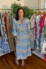 Load image into Gallery viewer, Seahorse Printed Maxi Dress