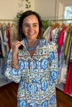 Load image into Gallery viewer, Seahorse Printed Maxi Dress