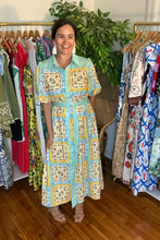 Load image into Gallery viewer, Beach Block Print Shirt Dress