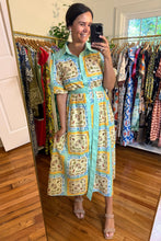 Load image into Gallery viewer, Beach Block Print Shirt Dress