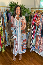 Load image into Gallery viewer, Abstract Print Maxi Dress