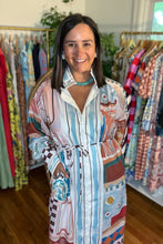 Load image into Gallery viewer, Abstract Print Maxi Dress