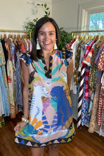 Load image into Gallery viewer, Pattie Ruffle Shift Dress