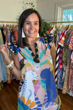 Load image into Gallery viewer, Pattie Ruffle Shift Dress