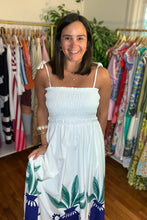 Load image into Gallery viewer, Mediterranean Smock Cotton Maxi