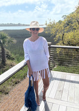 Load image into Gallery viewer, Tassel Hem Cover Up