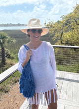 Load image into Gallery viewer, Tassel Hem Cover Up