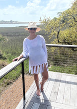 Load image into Gallery viewer, Tassel Hem Cover Up