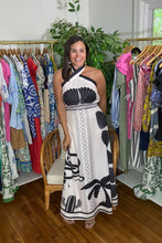 Load image into Gallery viewer, Cross Over Halter Maxi Dress