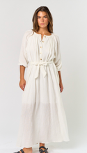 Load image into Gallery viewer, Gauze Button Maxi Dress