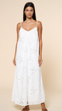 Load image into Gallery viewer, Coastal Eyelet Maxi Dress