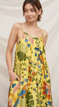 Load image into Gallery viewer, Tropical Maxi Dress