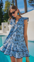 Load image into Gallery viewer, Taris Ruffle Mini Dress
