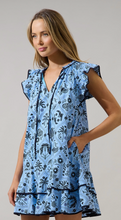 Load image into Gallery viewer, Taris Ruffle Mini Dress
