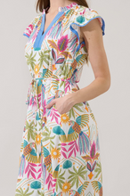 Load image into Gallery viewer, Adelina Shift Midi Dress