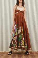 Load image into Gallery viewer, Floral Statement Sweetheart Maxi Dress