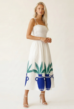 Load image into Gallery viewer, Mediterranean Smock Cotton Maxi