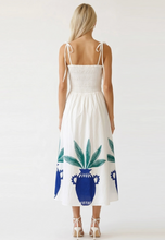 Load image into Gallery viewer, Mediterranean Smock Cotton Maxi