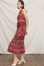 Load image into Gallery viewer, Eyelet Scalloped Skirt Set