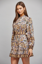 Load image into Gallery viewer, Floral Belted Mini Dress