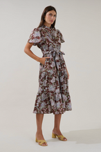 Load image into Gallery viewer, Bellucci Tiered Midi Dress
