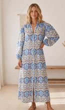 Load image into Gallery viewer, Seahorse Printed Maxi Dress