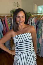 Load image into Gallery viewer, Strapless Geometric Maxi Dress
