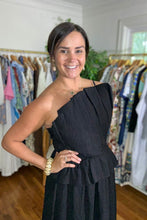 Load image into Gallery viewer, Pleated Asymmetrical Cocktail Dress
