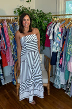 Load image into Gallery viewer, Strapless Geometric Maxi Dress
