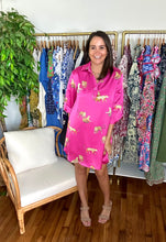 Load image into Gallery viewer, Cheetah Shirt Dress
