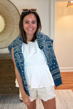 Load image into Gallery viewer, A-Line Poplin Cotton Blouse
