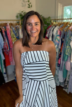 Load image into Gallery viewer, Strapless Geometric Maxi Dress
