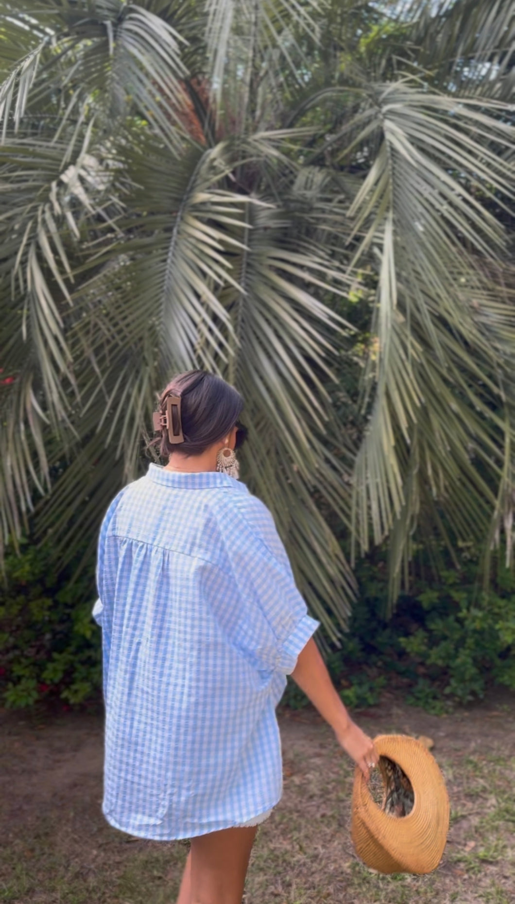 Gingham Button Down