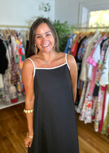 Load image into Gallery viewer, Minimalist Black Maxi Dress
