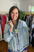 Load image into Gallery viewer, Oversized Denim Jacket
