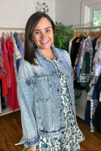 Load image into Gallery viewer, Oversized Denim Jacket
