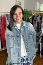 Load image into Gallery viewer, Oversized Denim Jacket
