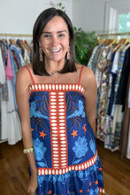 Load image into Gallery viewer, Bird Block Pattern Mini Dress
