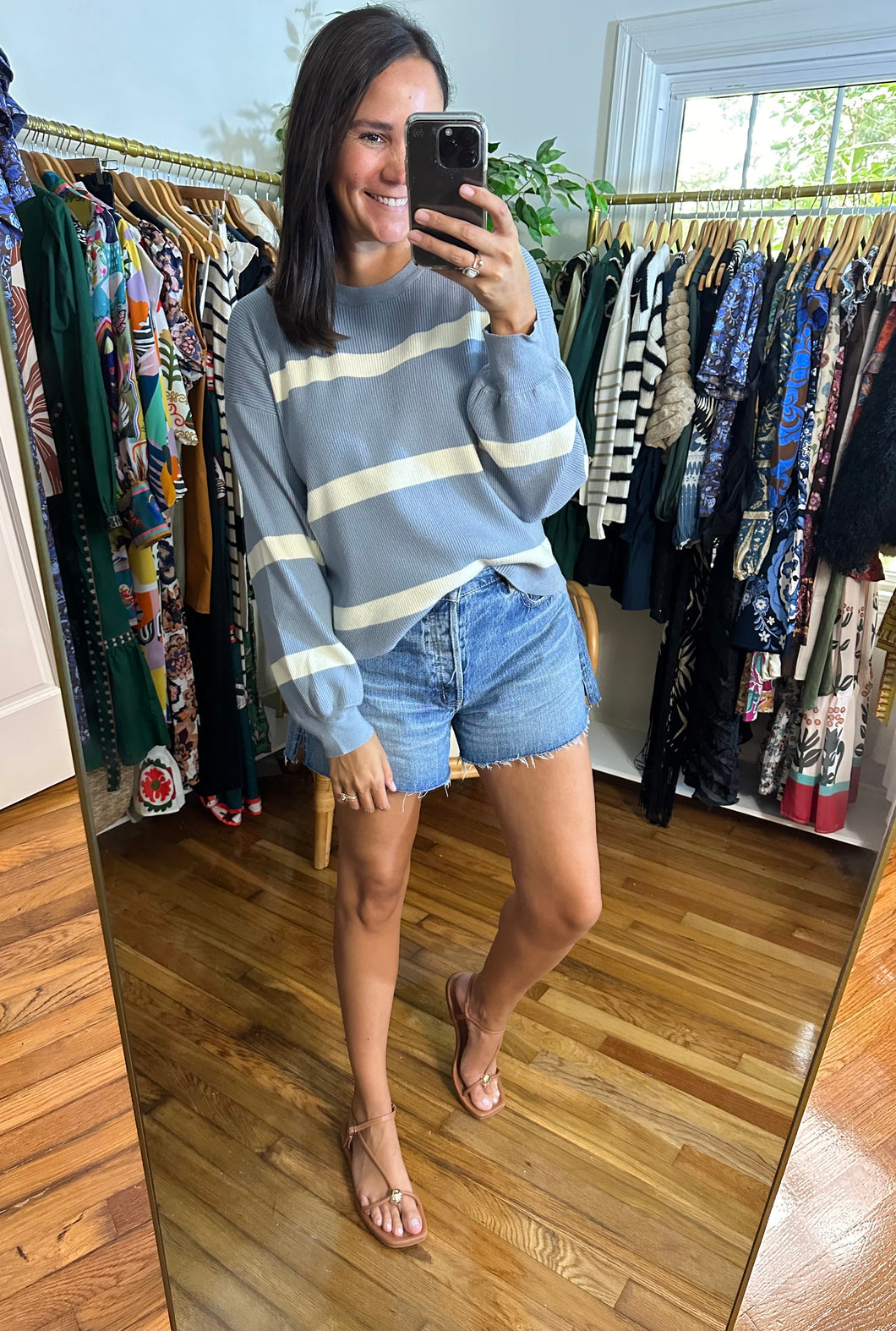 Balloon Sleeve Sweater