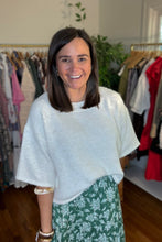 Load image into Gallery viewer, Ivory Cropped Sweater
