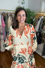 Load image into Gallery viewer, Drop Waist Fall Maxi Dress
